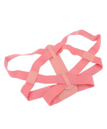 Posture Corrector Adjustable Back Brace for Men and Women Double Fixation Support Comfortable Upper Back Brace Made of Breathable Mesh Material Suitable for Lumbar (L)