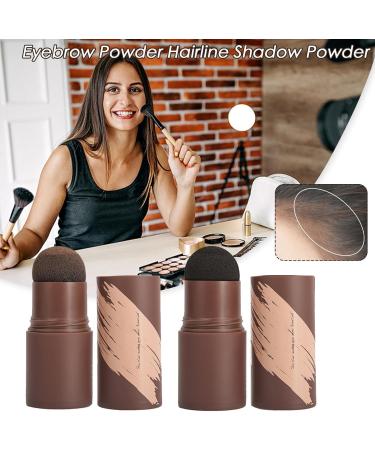 Hair Powder - Root Touch Up Stick - Hairline Shading Powder - Instantly Cover up Grey Root Thicken Full Coverage - Waterproof Longlasting Natural Colour - Modify Shadow Looking Temporary Conceal BROWN - Buy Online on GoSupps.com