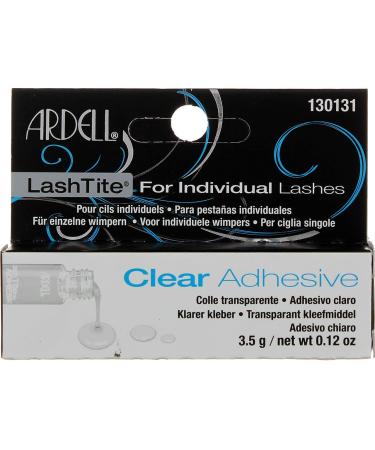 Ardell Lashtite Clear Adhesive 0.125 oz Bottle (Black Package) 3.7ml - 2 Pack - Buy Online on GoSupps.com