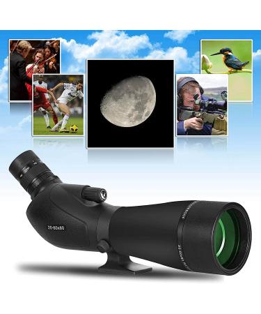 Gosky HD Spotting Scope 20-60x80mm with Tripod, Smartphone Adapter - Ideal for Bird Watching, Target Shooting, Hunting - BAK 4 Prism Spotter Scope for Wildlife Scenery - Buy Online on GoSupps.com