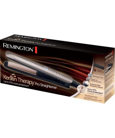 Remington S8593 Hair Smoothing Iron - Keratin Protect with Heat Protection Sensor Digital Display and Adjustable Temperature 160-230 C - Buy Online on GoSupps.com