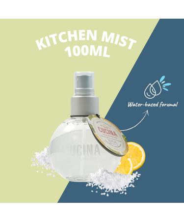 Fruits & Passion Cucina Kitchen Trio Holiday Gift Set - Hand Soap Hand Cream & Mist (Sea Salt & Amalfi Lemon) - Ideal International Gift - Buy Online on GoSupps.com