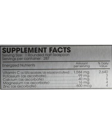 Perque Potent C Guard Powder 16 Oz - Immune-Boosting Vitamin C Supplement - Buy Online on GoSupps.com