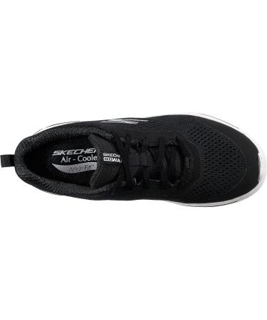 Skechers Women's Go Walk Arch Fit-Motion Breeze Sneaker 7 Wide - Black/White - Buy Online on GoSupps.com