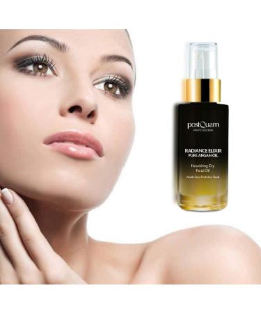 POSTQUAM Professional Radiance Elixir - Pure Argan Oil 30ml | Moisturizes Nourishes & Softens Skin | Best for All Skin Types - Buy Online on GoSupps.com