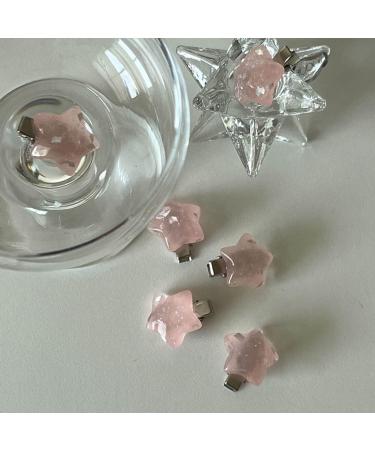 Resin Five-pointed Star Hair Clip Cute Show Small Face Bangs Hair Clip Hair Accessories Gradually Pink Barrette For Girl Star Side Clip For Hair Wedding - Buy Online on GoSupps.com