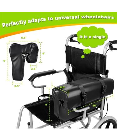 Lateral Body Support Arm Trough for Wheelchair L-Shape Padded Lateral Support Cushion Increased Comfort Wheelchair Accessories Replacement Arm Support Cover Nylon Wipe-Clean Bolster(A Pair) - Buy Online on GoSupps.com