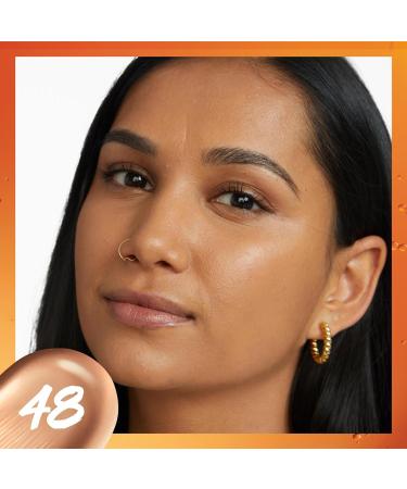Maybelline Super Stay Skin Tint Foundation With Vitamin C - Shade 48 30ml | Long-Lasting 24H Vegan Formula | Foundation and Skincare - Buy Online on GoSupps.com
