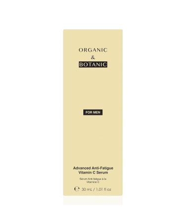 Advanced Anti-Fatigue Vitamin C Serum for Men - 30ml | Revitalize Skin & Combat Tiredness | International Shipping Available - Buy Online on GoSupps.com