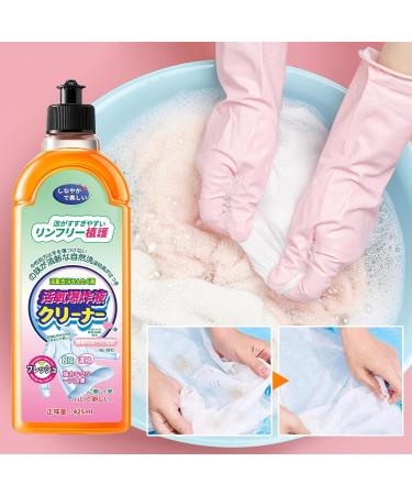 Laundry Detergent Clothes Stain Remover Oxygen Laundry Detergent - 425ml Effective Stain Remover Laundry Detergent for Stubborn Oil Sweat Stains Klufo - Buy Online on GoSupps.com