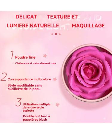  gifyym Red - Natural Red | 3D Petal-Inspired Face Powder | Oil-Free and Buildable with a 3D Rose Petal Texture | Creates a Flower-Like Radiance (Net Content 10ml) - Buy Online on GoSupps.com