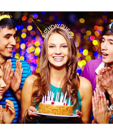 Rose Gold Birthday Queen Set - Tiara, Crown & Sash | Happy Birthday Accessories - Buy Online on GoSupps.com