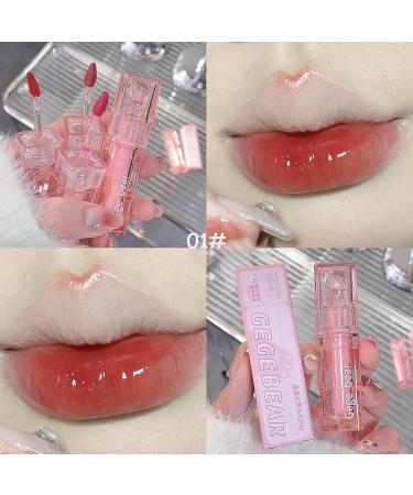 6 Colors Bear Hydrating Lip Gloss Set | Natural Plumping Lip Stain & Moisturizing Liquid Lipstick for Women & Girls - Buy Online on GoSupps.com