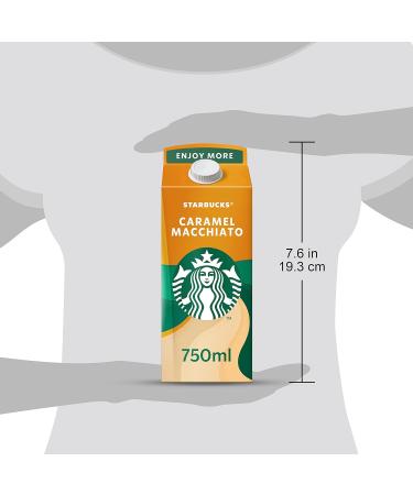 Buy Starbucks Caramel Macchiato Flavour Iced Coffee (6 x 750ml) - International Shipping Available - Buy Online on GoSupps.com