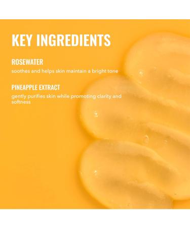 Good Molecules Gel nettoyant hydratant pour le visage l'eau de rose et l'ananas pour le visage illumine nettoie et hydrate - Buy Online on GoSupps.com