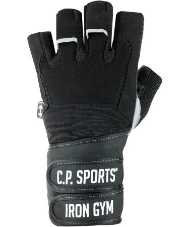 C.P.Sports Profi-Gym Double-Band Fitness Gloves for Men | Bodybuilding & Training | Size M (8) - 18-20cm | International Shipping - Buy Online on GoSupps.com