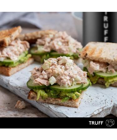 TRUFF Mayo Gourmet Black Truffle Mayonnaise Bundle - Original & Spicy Flavors | Organic Eggs, Sunflower Oil, Non-GMO, Gluten-Free | Savory Spread for Salads | Premium Box Included - Buy Online on GoSupps.com