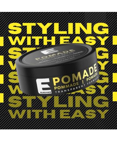 Elegance Transparent Pomade Strong Hold High Shine Long-Lasting 140ml - Buy Online on GoSupps.com