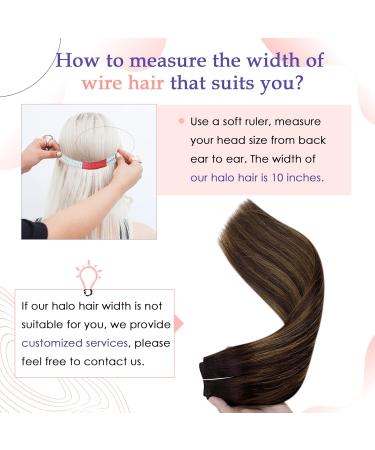 Vivien Wire Extensions - Real Hair Balayage #2/8/2 - Dark to Light Brown - 30cm 80g - Premium Quality International Shipping - Buy Online on GoSupps.com