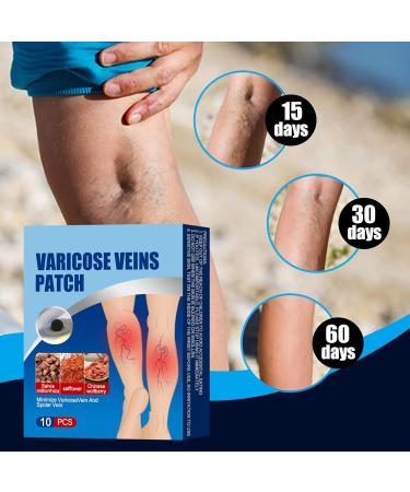 10PC Varicose Veins Patch | Effective Treatment for Varicose & Spider Veins | Enhance Circulation | Fast International Shipping - Buy Online on GoSupps.com