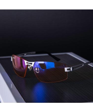 Buy Arozzi Visione VX-600 Gaming Glasses - Anti-Glare UV & Blue Light Protection Eye Strain Relief - Comfortable for Gaming - International Shipping Available - Buy Online on GoSupps.com