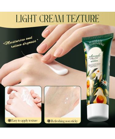 Hand Cream Intense Repair Mini Hand Cream Dry Hand Cream Repair Hand Cream Hand Cream Avocado Hand Cream Camellia (80 ml Avocado) - Buy Online on GoSupps.com