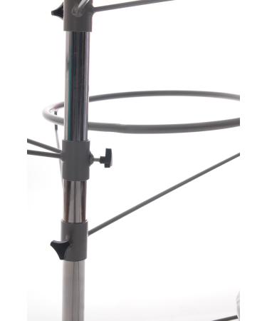 Buy Oliver Gym Ball Stand Silver/Black | Premium Fitness Equipment for Home & Gym | International Shipping Available - Buy Online on GoSupps.com