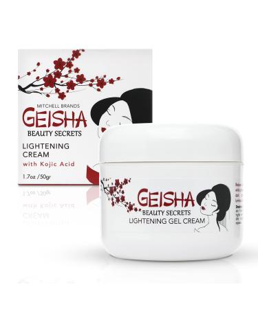 Geisha Kojic Acid Cream - 1.7 fl oz / 50 ml - Remove Dark Spots on Face  Body  Hands  Hyperpigmentation Treatment  with Glycolic Acid