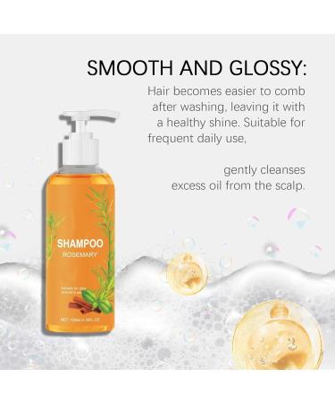  ZHJZGS Rosemary shampoo gentle cleansing formula for full hair smooth soft and soft leaves hair soft straightening and manageable fits all hair types freshness - Buy Online on GoSupps.com