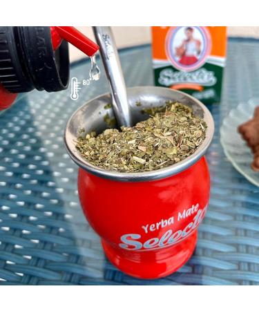 Eno Bronstrup Selecta Yerba Mate Tea Eukalyptus Mint 05 kg + Gift Sample 40g Rich in antioxidants and vitamins accelerates metabolism sugarfree Paraguay Eucalyptus Mint 05 kg - Buy Online on GoSupps.com