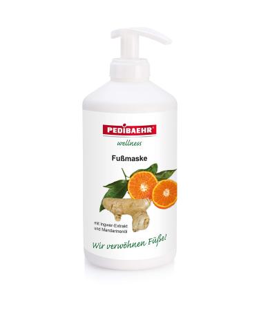 Pedibaehr foot mask with mandarin oil and ginger 500 ml - Buy Online on GoSupps.com