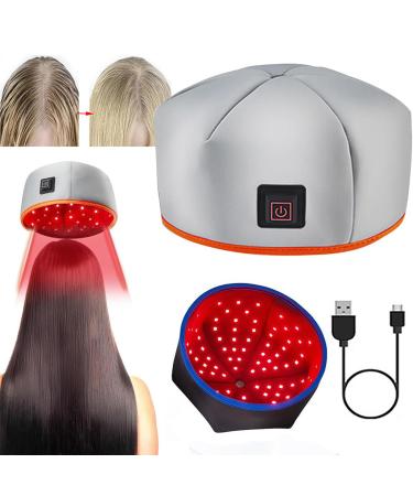 SNBGRYE Hair Growth Helmet (660nm, 850nm), Dual Wavelength Light Therapy Cap, 3-Speed ??Adjustment, Improve Scalp Health,B