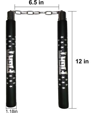 Rubber Nunchucks Martial Arts Training Nunchakus for Kids & Adults - Blue - Buy Online on GoSupps.com