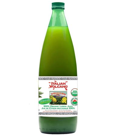 Italian Volcano Lemon Juice 1 Litre (Pack of 2)