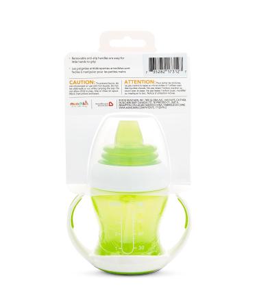 Munchkin Gentle Transition Sippy Trainer Cup 4oz - Green | Buy Online - Buy Online on GoSupps.com
