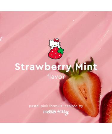 Buy MOON x Hello Kitty Pink Toothpaste - Vegan Fluoride-Free Strawberry Mint Flavor for Fresh Breath | 4.2 oz - Ideal for Adults & Kids - Buy Online on GoSupps.com