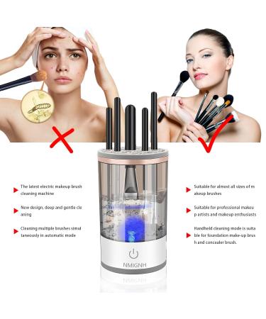 CROKZ Electric Makeup Brush Cleaner USB Cosmetic Brushes Cleaner Cleanser Tool for Brushes Brush Cleaner Fit for All Size Makeup Brush Gift for Women Wife Friend Valentine's Day/833 - Buy Online on GoSupps.com