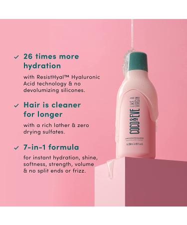 Coco & Eve Like A Virgin Super Hydrating Shampoo - Sulfate-Free Hair Care with Argan, Coconut & Avocado Oil - For Dry, Damaged, Color-Treated Hair - Anti-Frizz & Repair (8.4 fl oz) - Buy Online on GoSupps.com