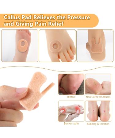 Sibba Feet Bunion Pads - Blister Bandages & Foot Cushioning for Pain Relief | Metatarsal Corn & Wart Care - Buy Online on GoSupps.com