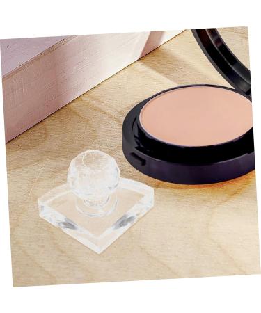 EXCEART Handy Eyeshadow Press Tool Stamp Kit Accurate TimeSaving Eyeshadow Pressing Stamper For Blusher Makeup Pressing Tool Crystal Material Universal Press Mold - Buy Online on GoSupps.com