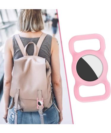 Ainiv Silicone Protection Case for Apple Airtag - Pink | Durable Dog Collar & Pet Loop Holder | Ideal for Tracking Dogs & Cats - Buy Online on GoSupps.com