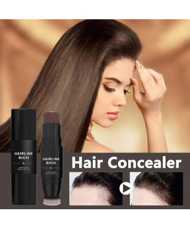 Barre pour couvrir les racines des cheveux : plume correctrice de cheveux grise r sistante l'eau barre de teinture pour couvrir les racines et les cheveux amincis application facile pour la maison 03# - Buy Online on GoSupps.com
