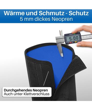 Hilo Sports E-Bike Battery Protective Cover - Thermo Shell for 28-42 cm Frames - Neoprene Protection Against Cold & Dirt - Blue - Buy Online on GoSupps.com