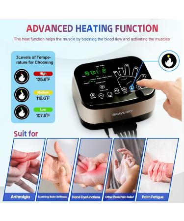 Hand Rehabilitation Robot Gloves for Stroke Recovery | Heating Therapy for Right & Left Hand Fingers - Buy Online on GoSupps.com