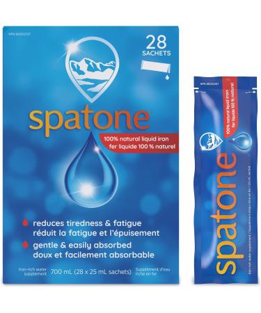 SPATONE Liquid Iron Supplement - 1 Month Supply (28 CT) - Buy Online on GoSupps.com
