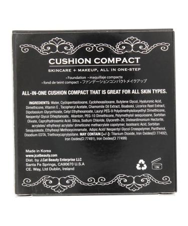 J.CAT BEAUTY Cushion Compact - Golden Medium | Flawless Finish Makeup | International Shipping Available - Buy Online on GoSupps.com