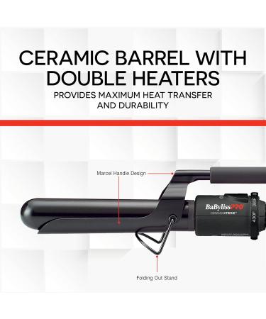 BaBylissPRO Ceramix Xtreme Ceramic Curling Iron 3/4" (19mm) - Buy Online on GoSupps.com