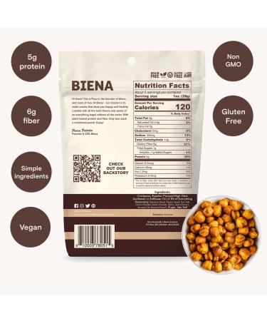 BIENA Chickpea Snacks Lil' Bit of Everything - Protein, Gluten Free, Dairy Free, Vegetarian (4 Pack) - Buy Online on GoSupps.com