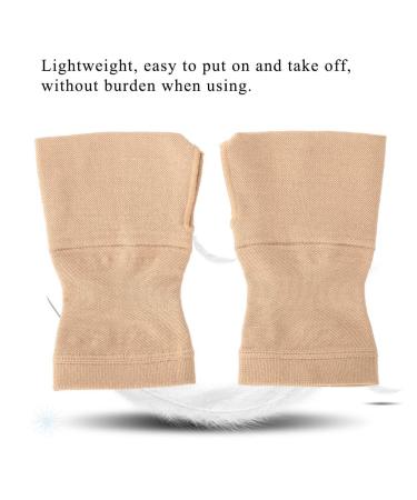 Brrnoo Wrist Support Thumb Brace - Compression Fingerless Gloves for Tendonitis Arthritis & Carpal Tunnel Relief | M-Skin - Buy Online on GoSupps.com