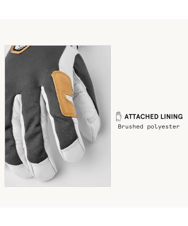 Hestra Ergo Grip Active Gloves 8 - Grey/Off-White | Premium International Shipping Available - Buy Online on GoSupps.com